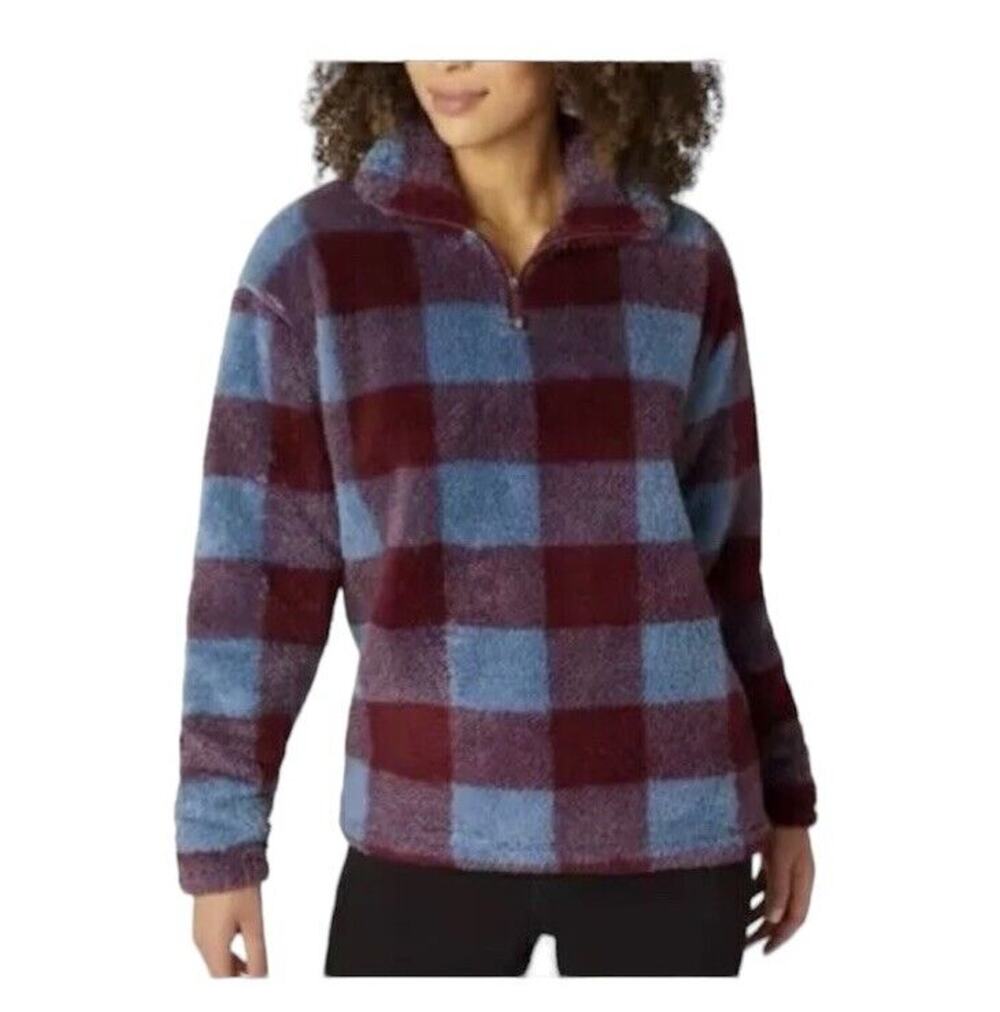 Eddie Bauer Fleece 1/4 Zip Pullover Women XL